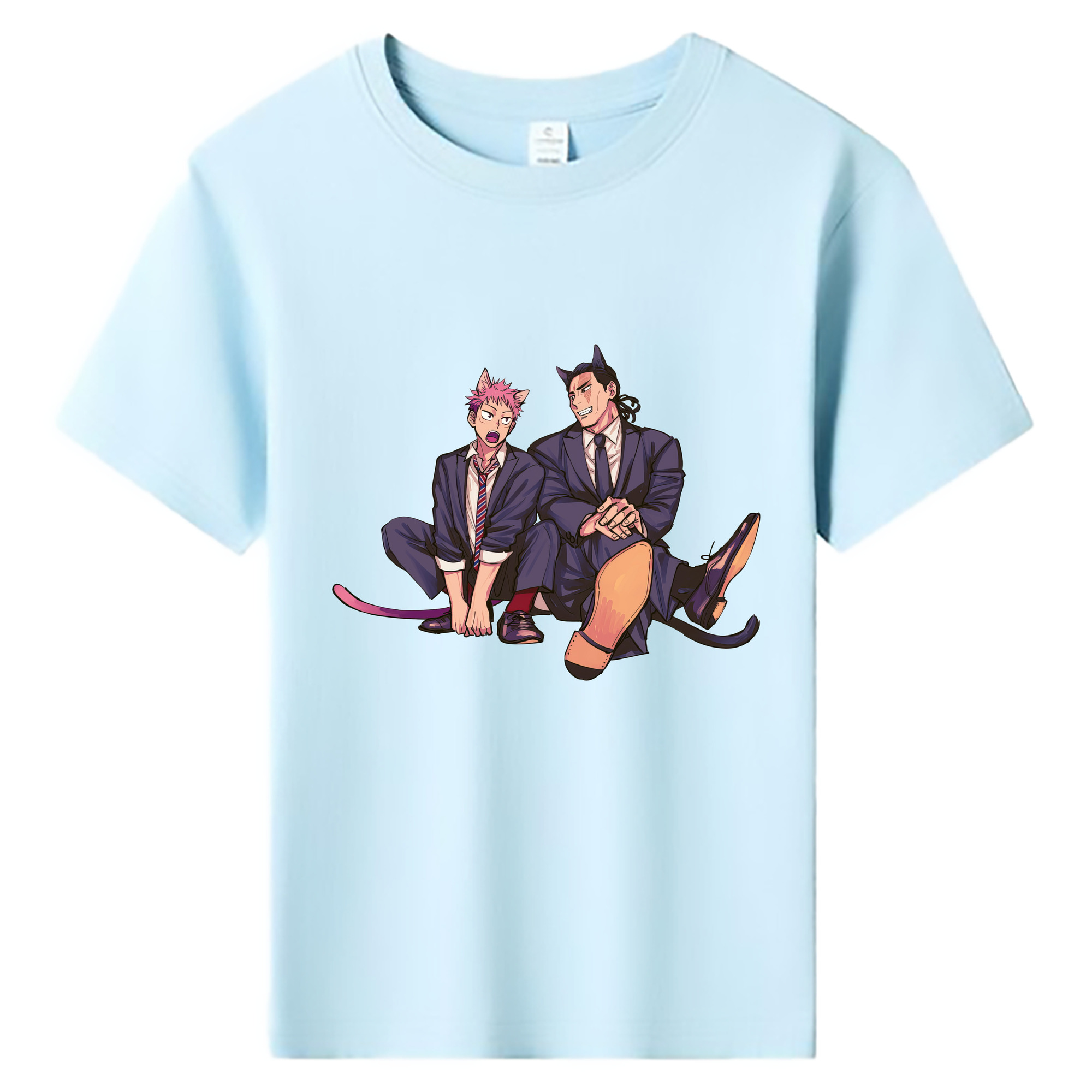 （画像用） 呪術廻戦 Jujutsu Kaisen 綿100％キッズTシャツ（フロントプリント）